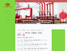 Tablet Screenshot of hethongpccc.com